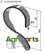 Spring shank - left model - AgriParts