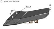 Replacement wings - left - AgriParts