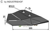 Replacement wing - right - AgriParts