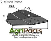 Replacement wing - right - AgriParts