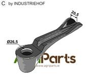 Shank protector - right - AgriParts