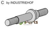 Bolt M20 - 165 - AgriParts