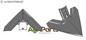 Sweep 400mm - AgriParts