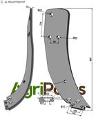Subsoiling shank - right model - AgriParts