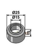 Bush Ø25x15xØ15 - AgriParts