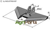 Stubble share - AgriParts