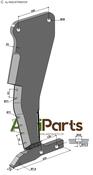 Tine with foot - left - AgriParts