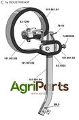 Tine compl. without share - AgriParts