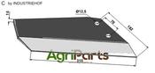 Replacement wings - right - AgriParts