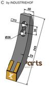 Point - Hard metal - AgriParts