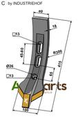 Point - Hard metal - AgriParts