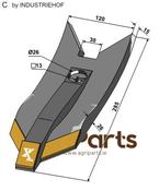 Point - Hard metal - AgriParts