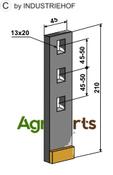 Wearing part - Hard metal - AgriParts