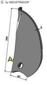 Guideboard - left - AgriParts
