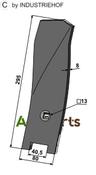 Guideboard - left - AgriParts