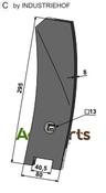 Guideboard - right - AgriParts