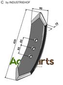 Cultivator share 420mm - AgriParts