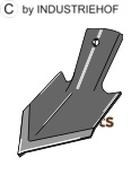 Quick change klipped wing sweeps - AgriParts