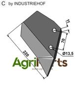 Replacement wings - right - AgriParts