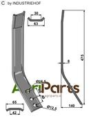 Wearing plate - AgriParts