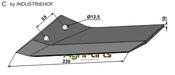 Replacement wings - left - AgriParts