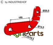 Holder - left - Delta Flex - AgriParts