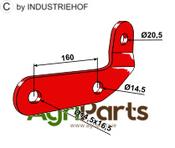 Holder - right - Delta Flex - AgriParts