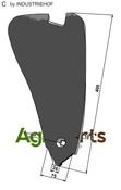 Guideboard - right model - Delta Flex - AgriParts