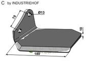 Replacement wing - left - Delta Flex - AgriParts
