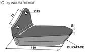Replacement wing - left - Delta Flex - AgriParts