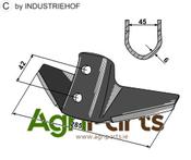 Stubble share for Kongskilde system - AgriParts