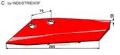 Replacement wing - left - AgriParts