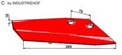 Replacement wing - right - AgriParts