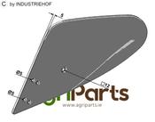 Left guideboard - AgriParts