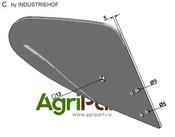 Right guideboard - AgriParts