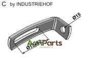 Left holder - AgriParts