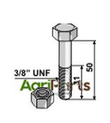 Bolt 7/16'' UNF - AgriParts image