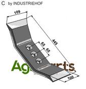 Cultivator share 445mm - AgriParts