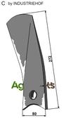 Guideboard - left - AgriParts