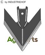 Quick change klipped wing sweeps - AgriParts