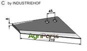 Replacement wings - right - AgriParts