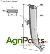 All-purpose slurry injection pipe Ø58 - AgriParts