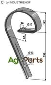 Brake tine - AgriParts