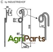 Following tine - AgriParts
