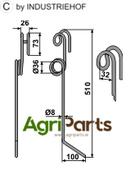 Following tine - AgriParts