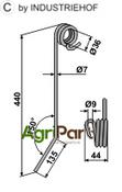 Following tine - AgriParts