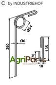 Following tine - AgriParts