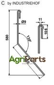 Following tine - AgriParts