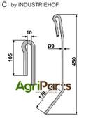 Following tine - AgriParts