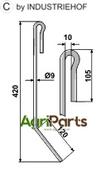Following tine - AgriParts